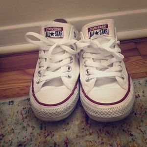 White Converse All Stars